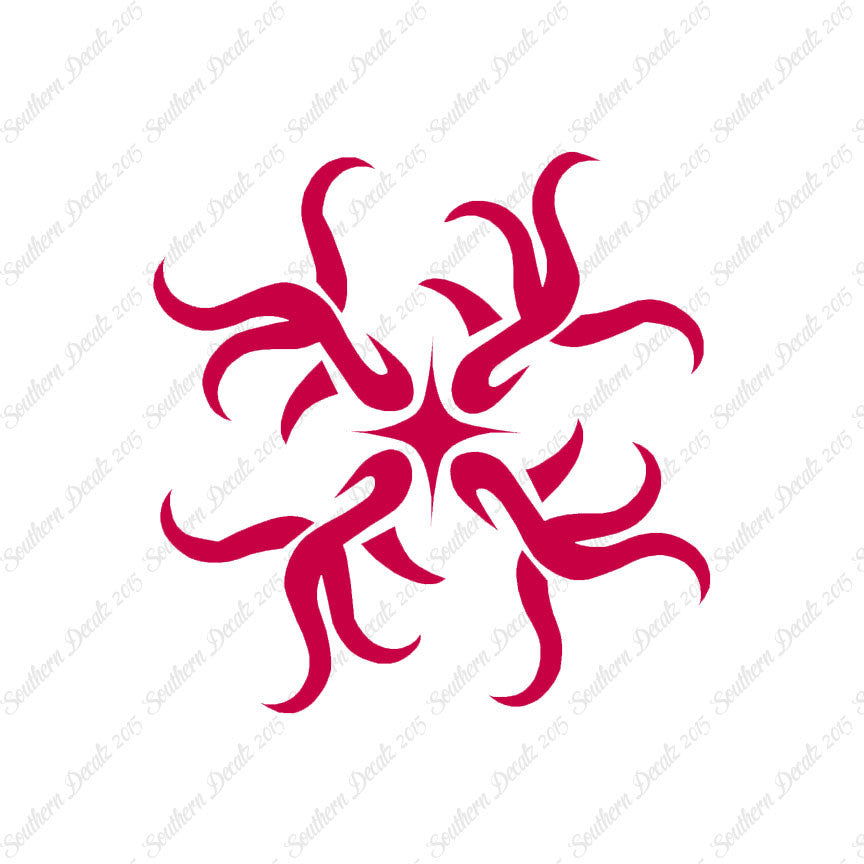 Tribal Art Flourish Design