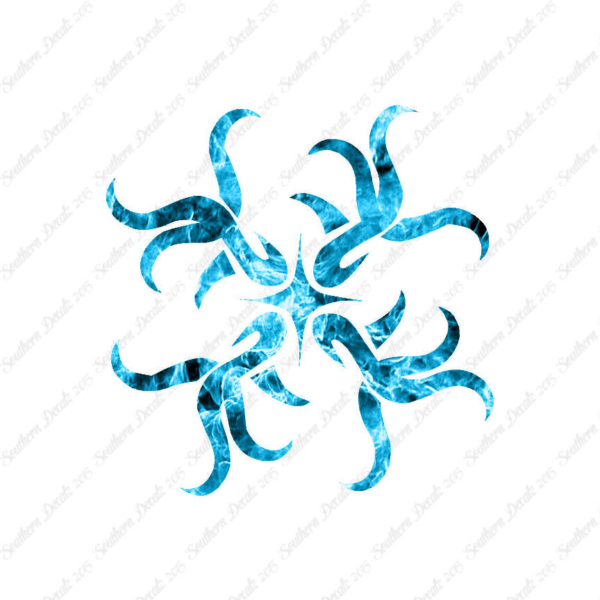 Tribal Art Flourish Design