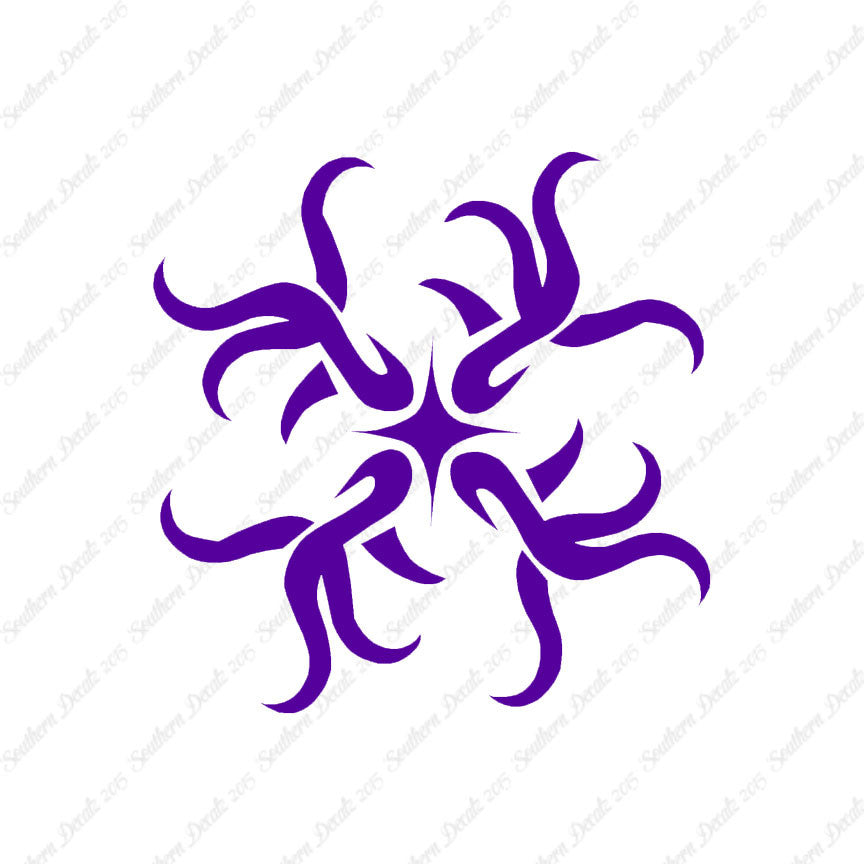 Tribal Art Flourish Design