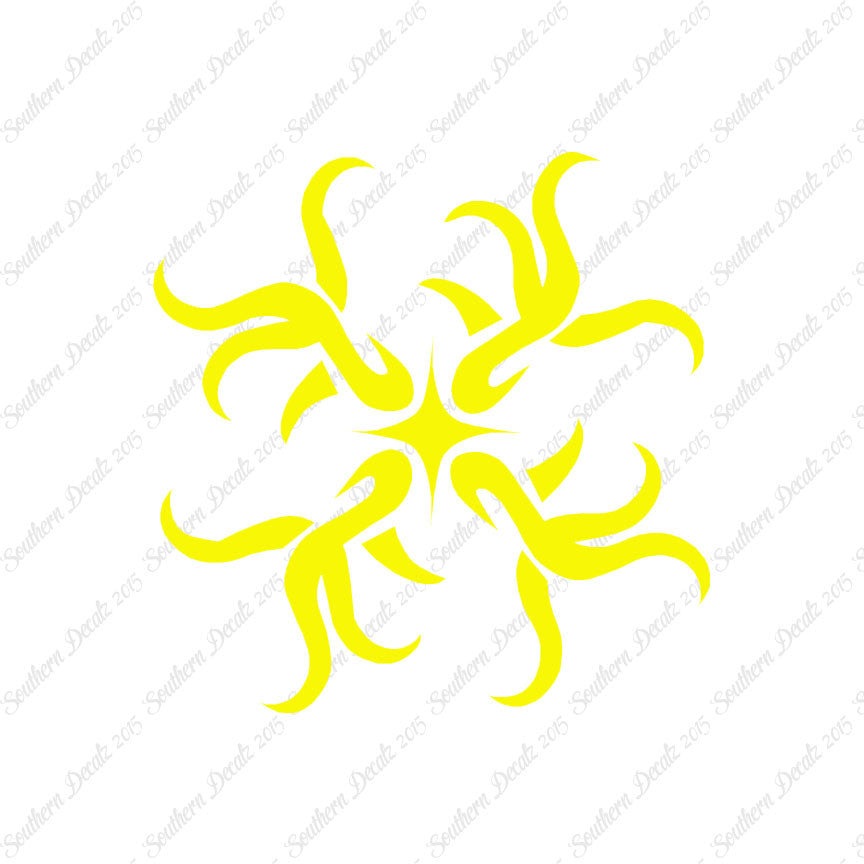Tribal Art Flourish Design