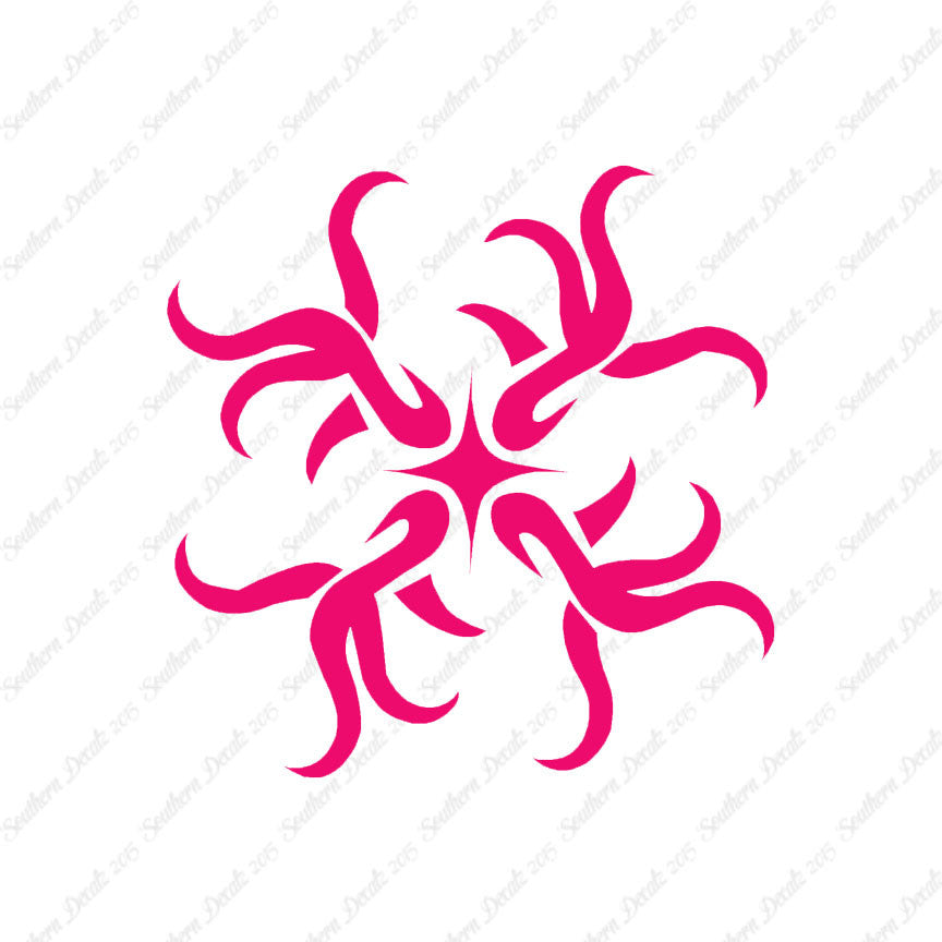 Tribal Art Flourish Design