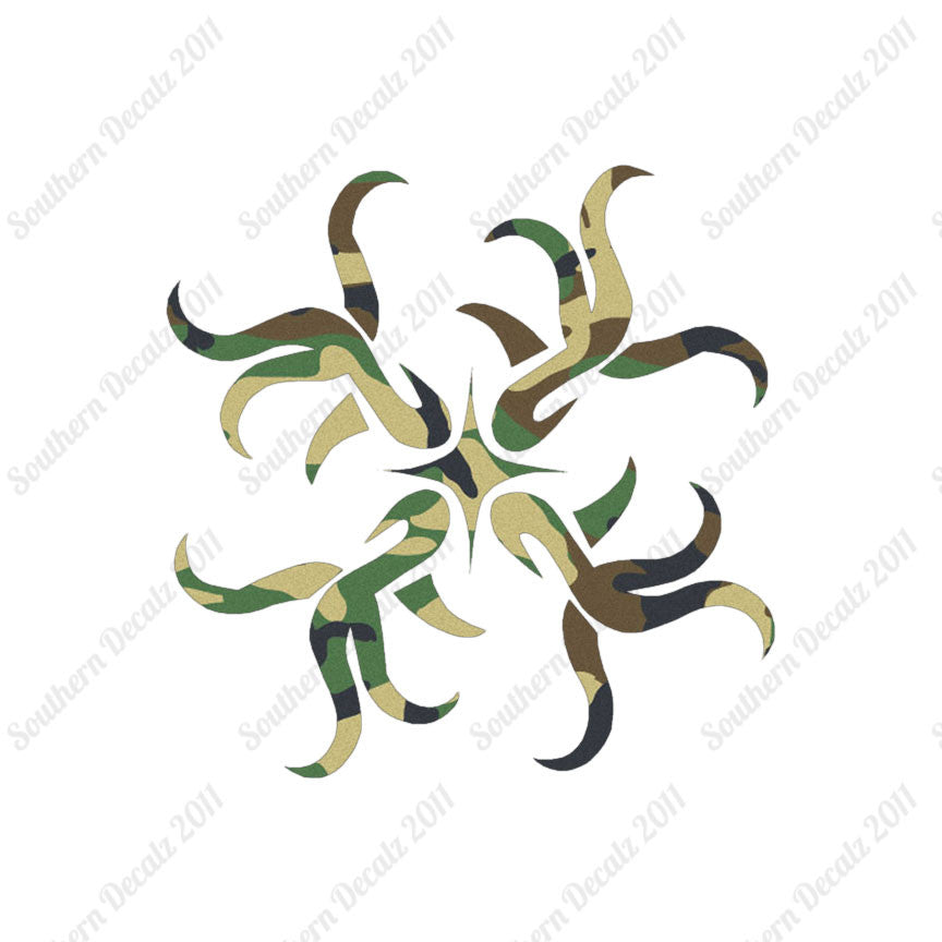 Tribal Art Flourish Design