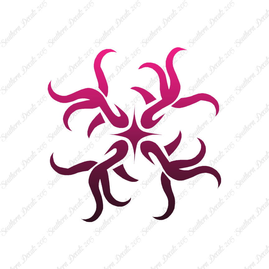 Tribal Art Flourish Design