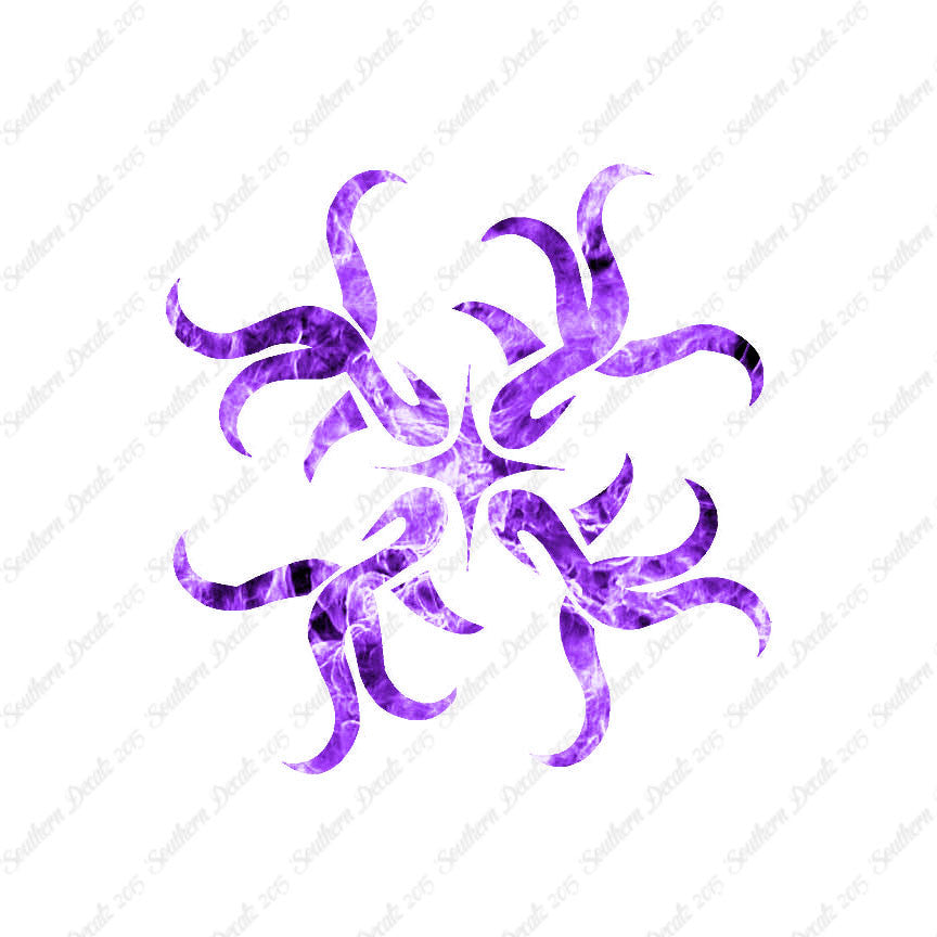 Tribal Art Flourish Design