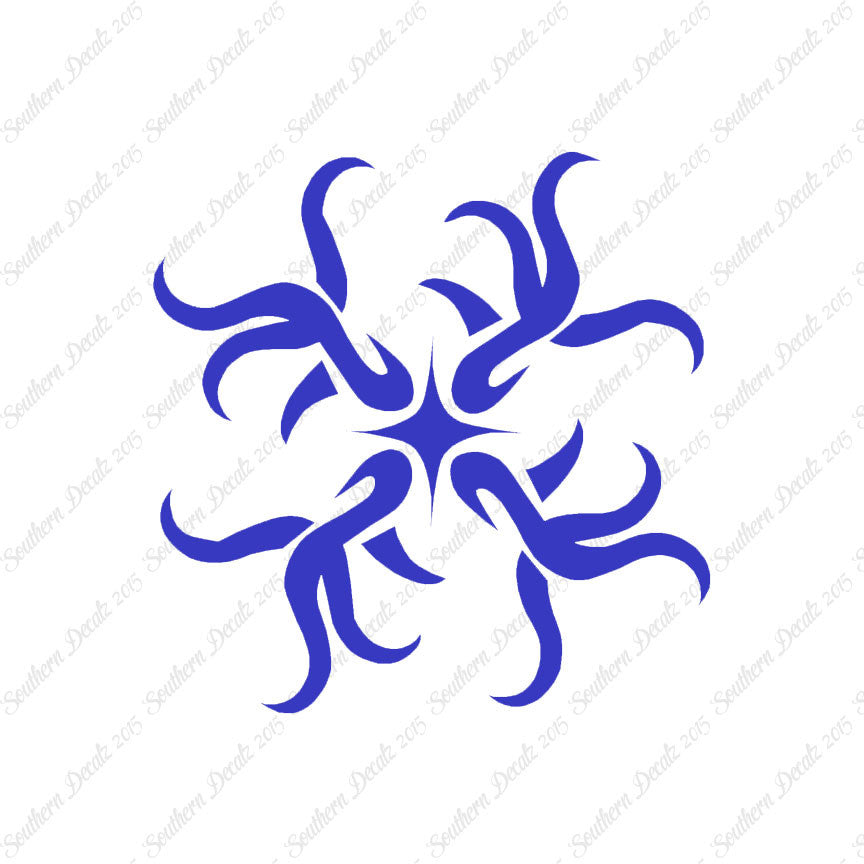 Tribal Art Flourish Design