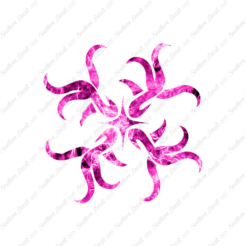 Tribal Art Flourish Design
