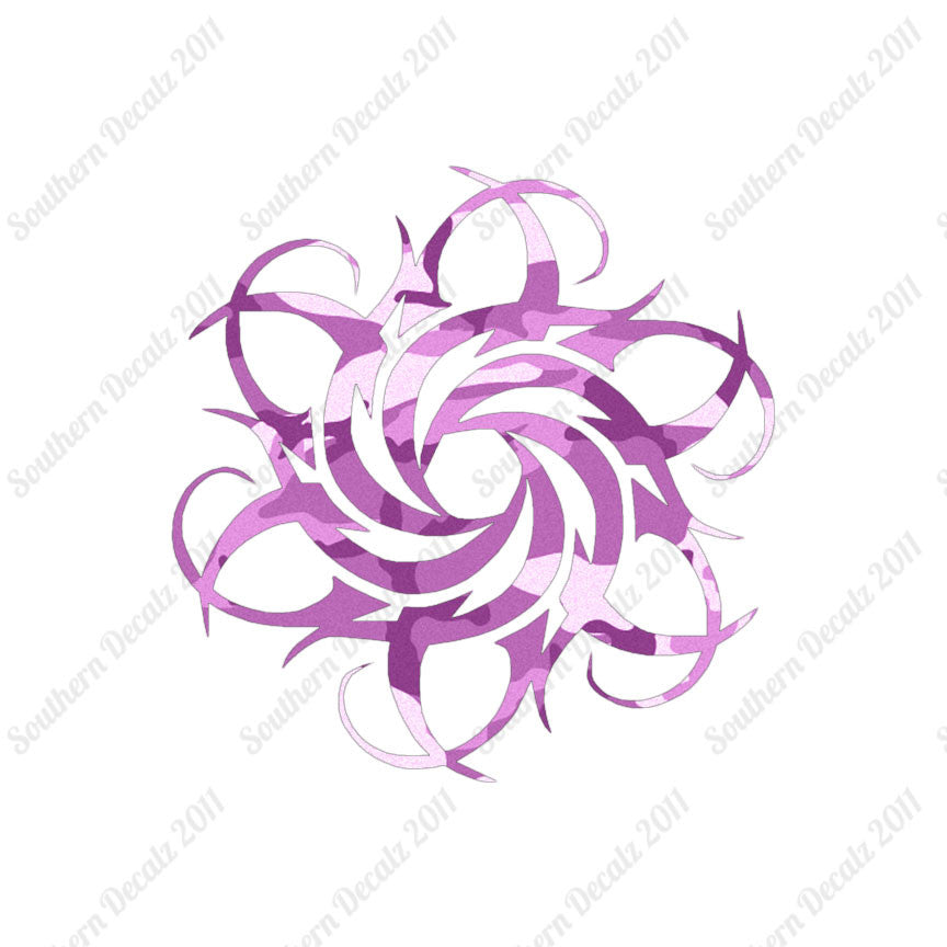 Tribal Art Flower Design
