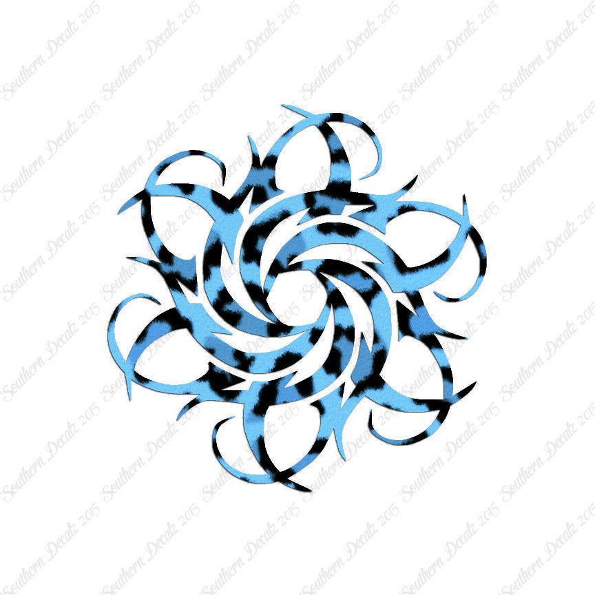 Tribal Art Flower Design