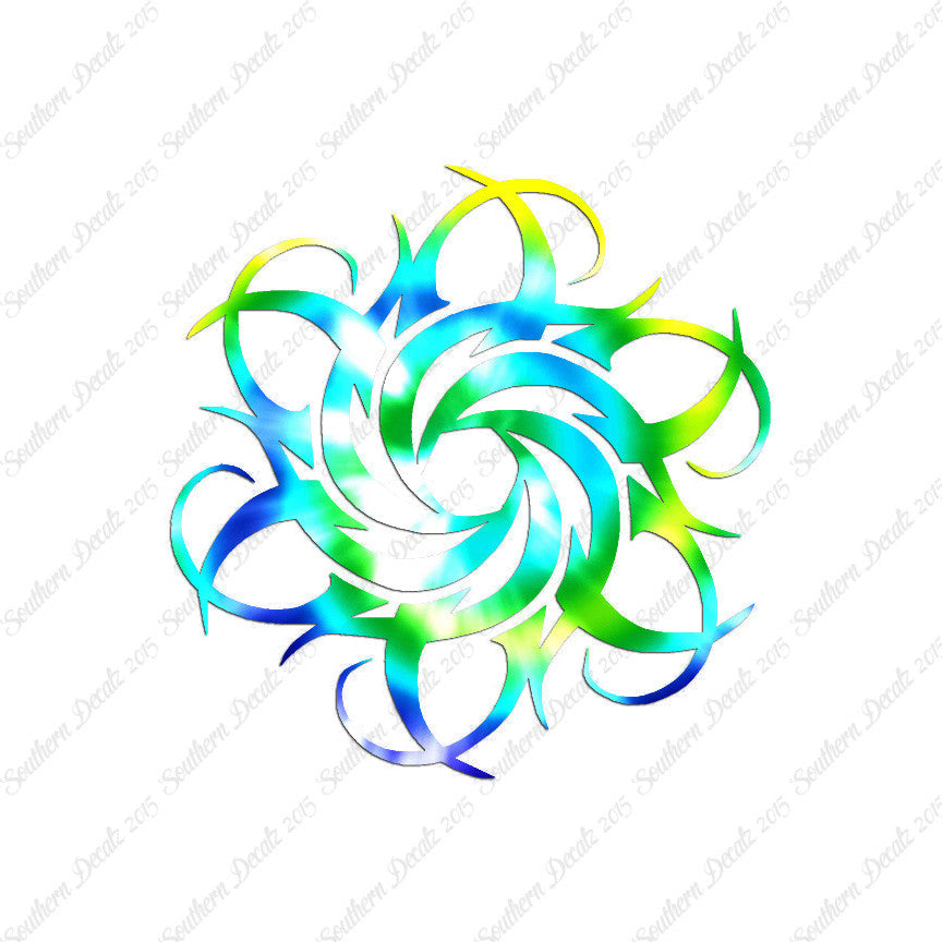 Tribal Art Flower Design