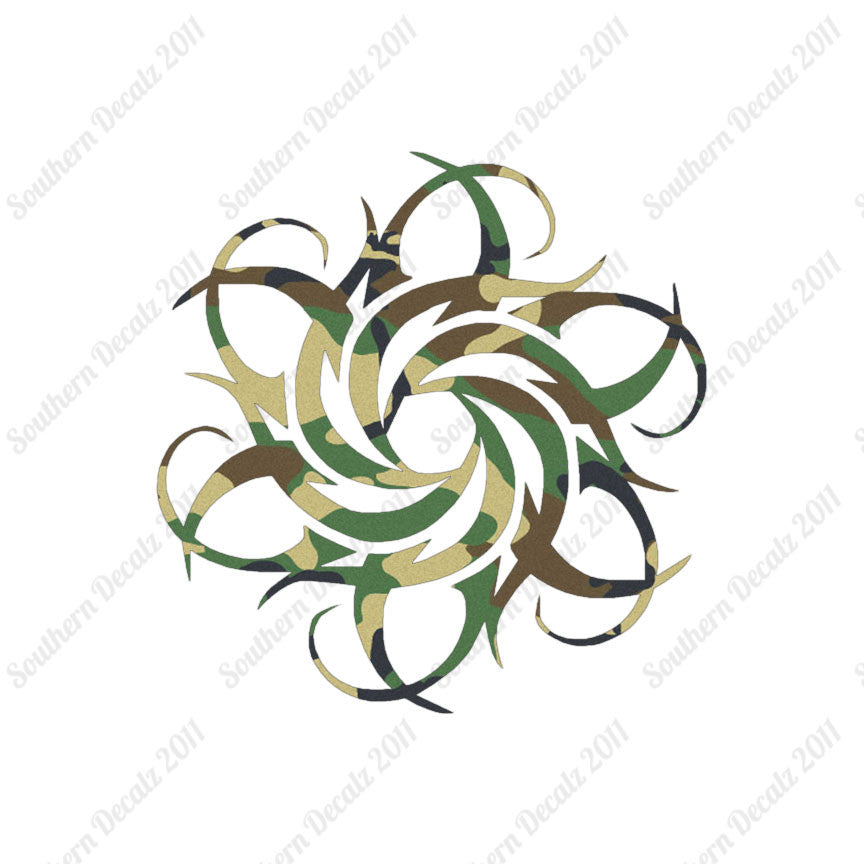 Tribal Art Flower Design