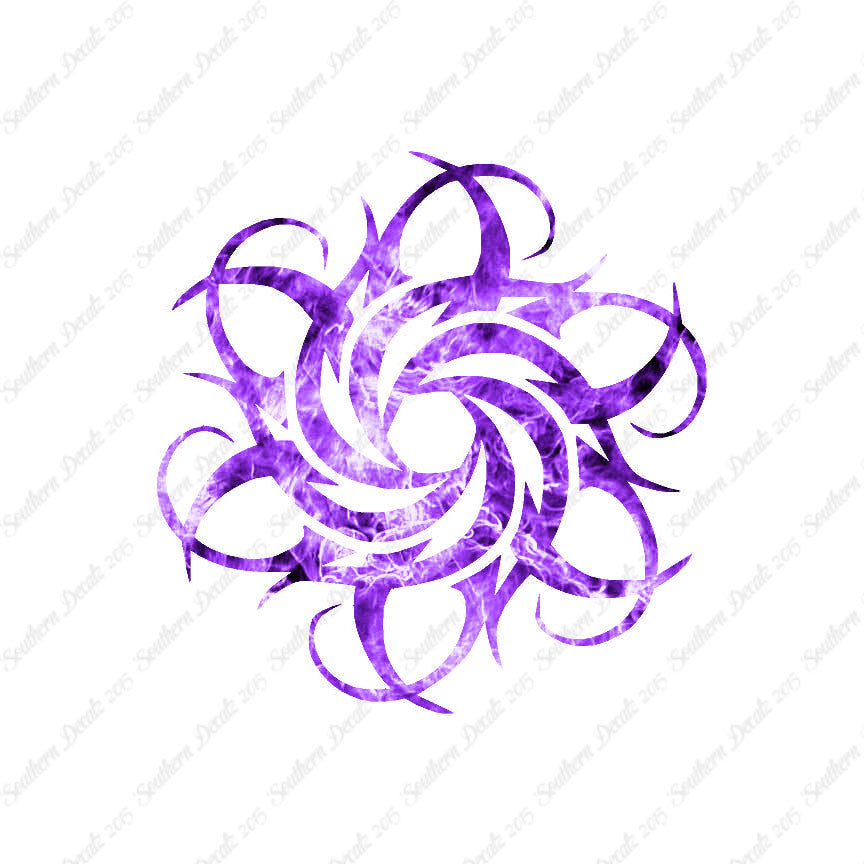Tribal Art Flower Design