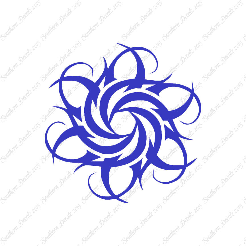 Tribal Art Flower Design