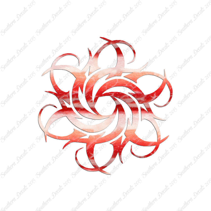 Tribal Art Flower Design