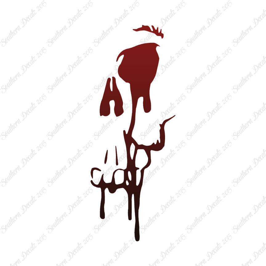 Skull Zombie Blood