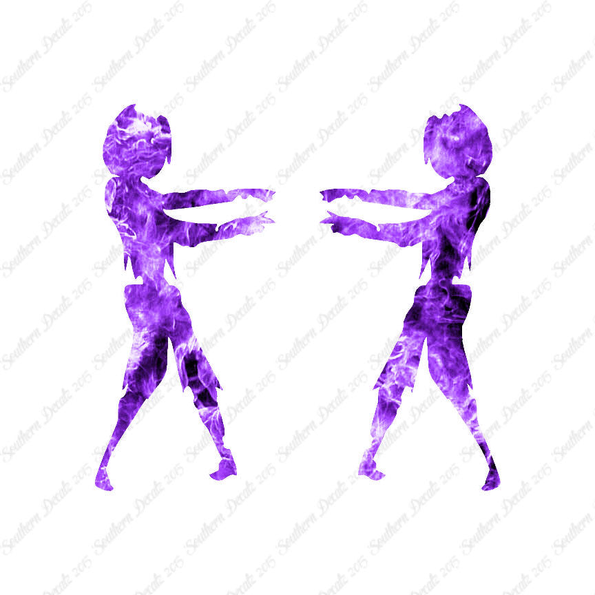 Pair Of Zombie Shambling