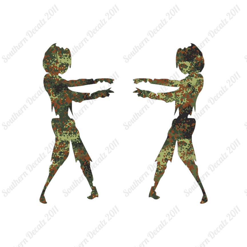 Pair Of Zombie Shambling