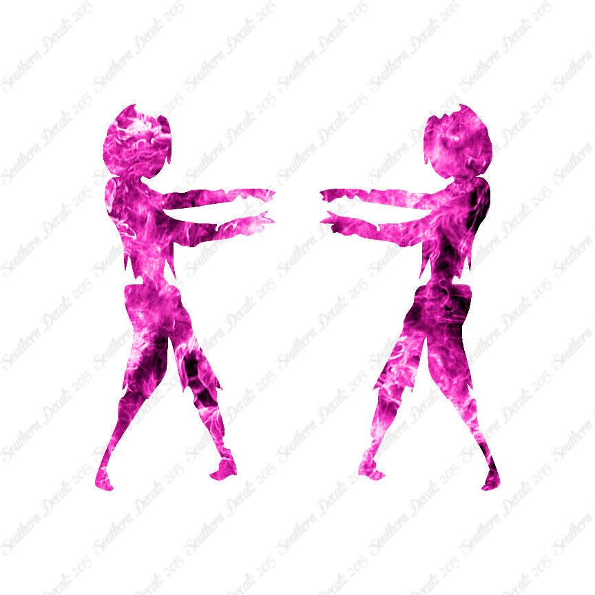 Pair Of Zombie Shambling
