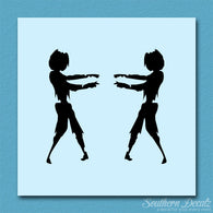 Pair Of Zombie Shambling