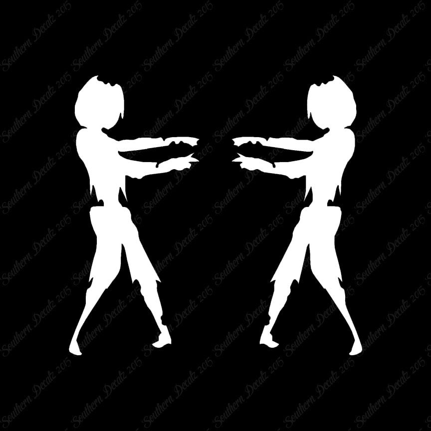 Pair Of Zombie Shambling