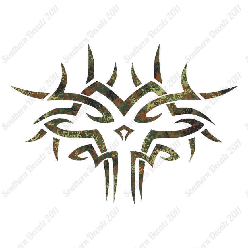 Tribal Face Art Design