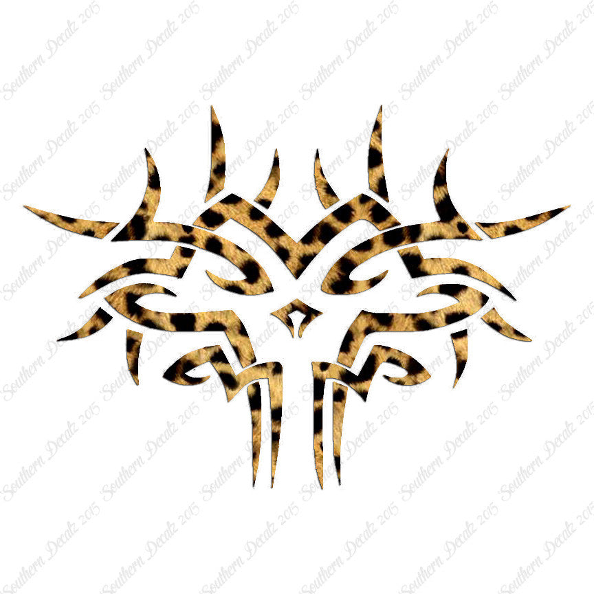 Tribal Face Art Design
