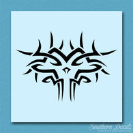 Tribal Face Art Design