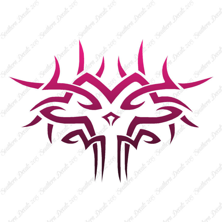 Tribal Face Art Design