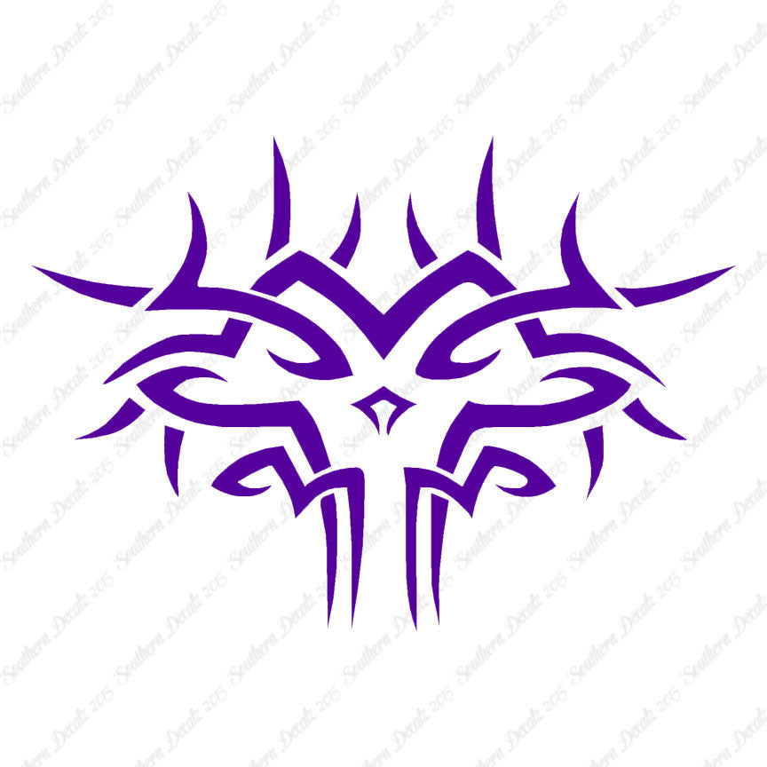 Tribal Face Art Design