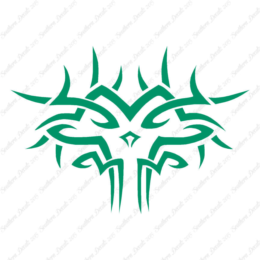 Tribal Face Art Design