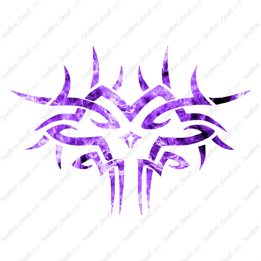 Tribal Face Art Design