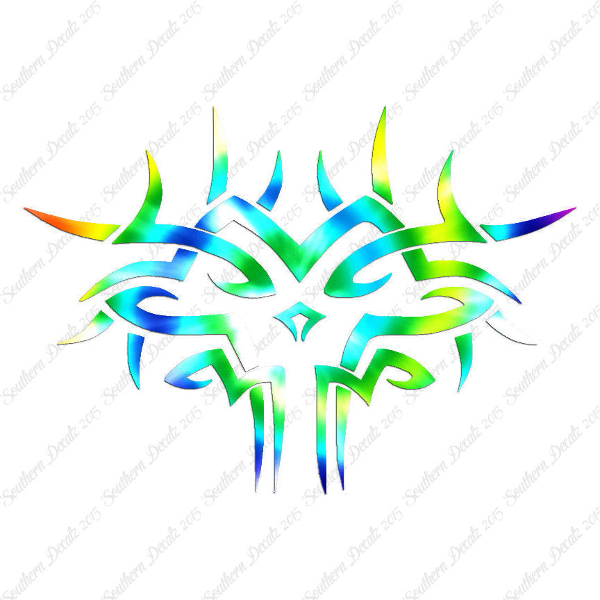 Tribal Face Art Design