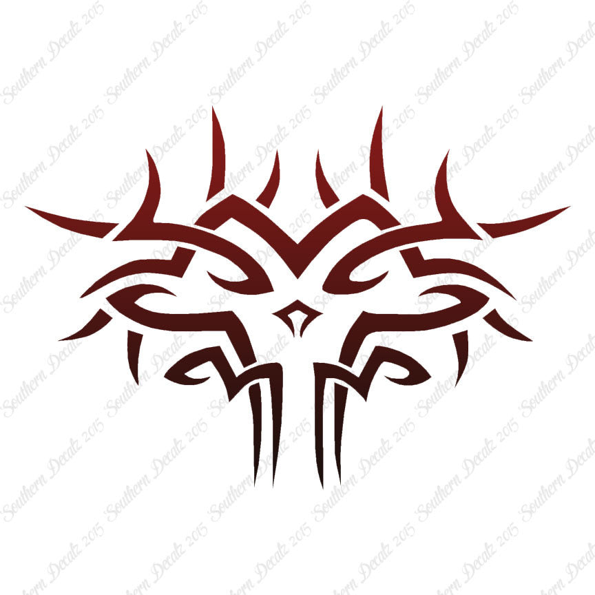 Tribal Face Art Design