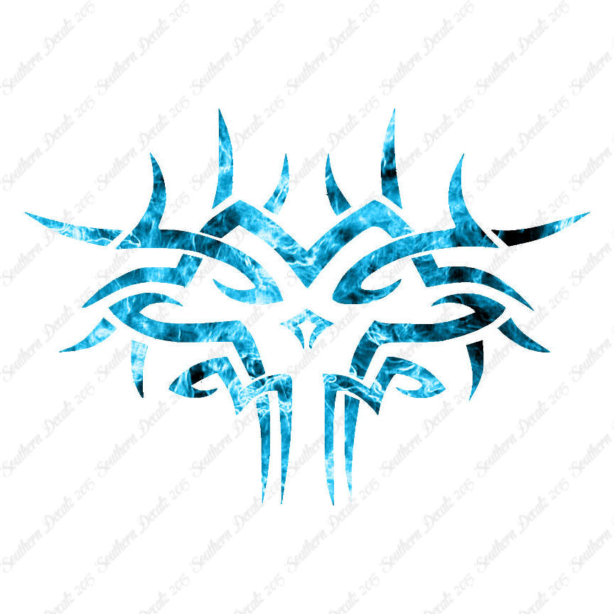 Tribal Face Art Design
