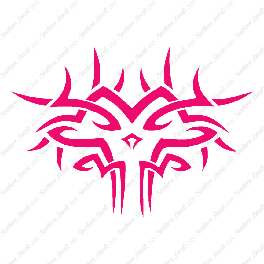 Tribal Face Art Design