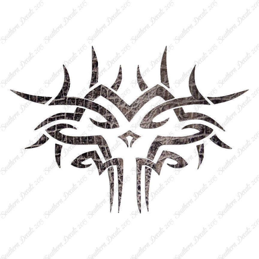 Tribal Face Art Design