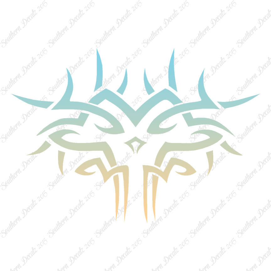 Tribal Face Art Design