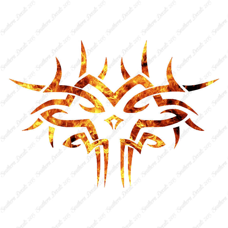 Tribal Face Art Design