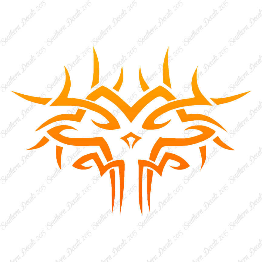 Tribal Face Art Design