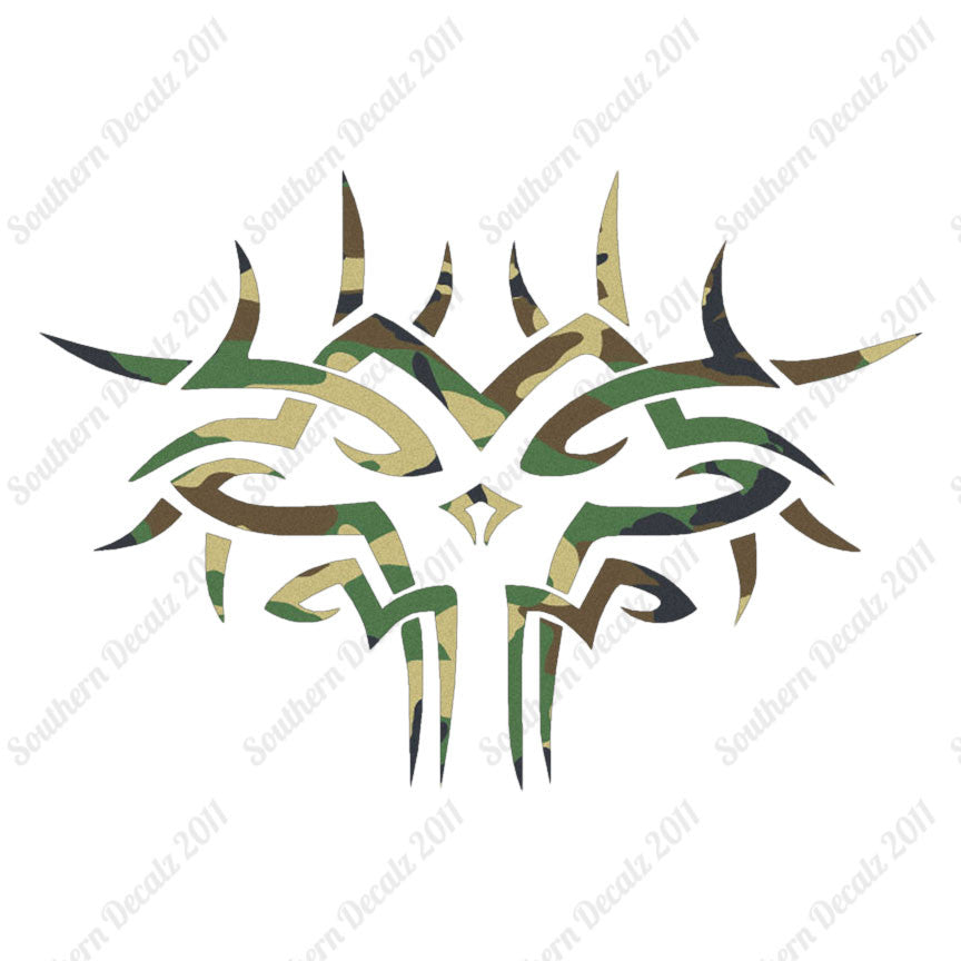 Tribal Face Art Design