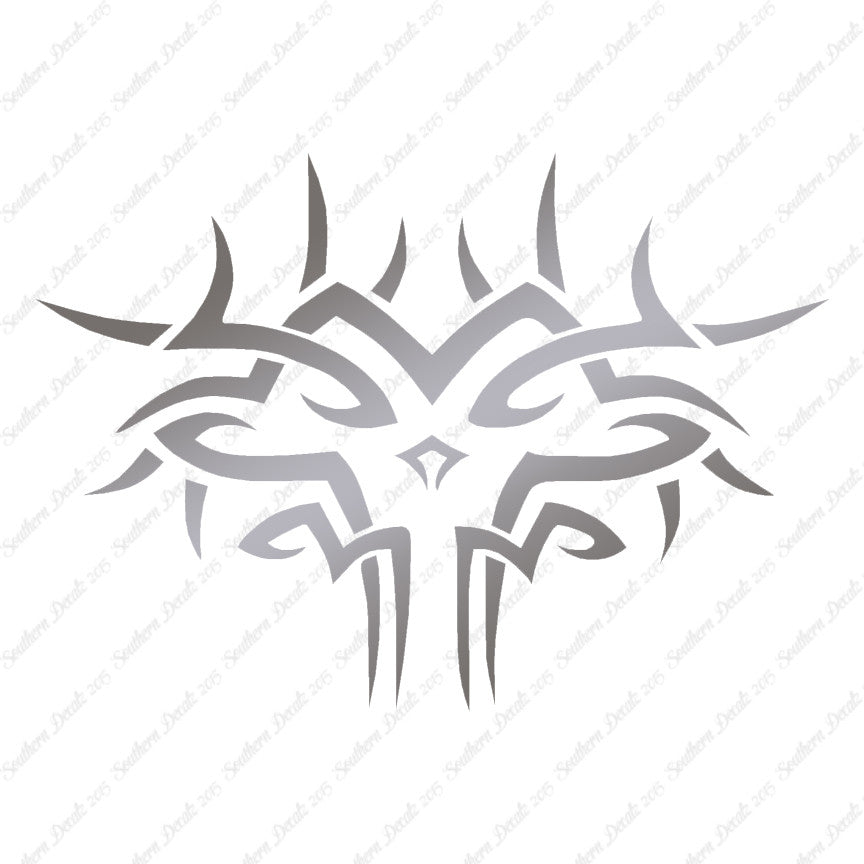 Tribal Face Art Design