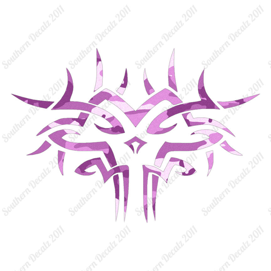 Tribal Face Art Design