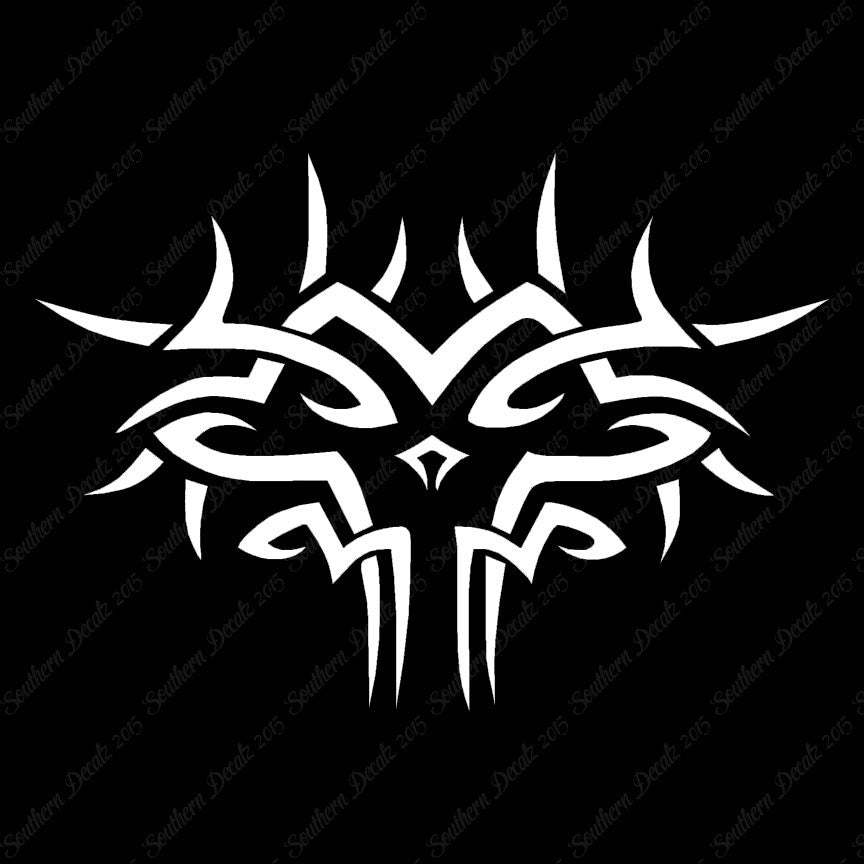 Tribal Face Art Design