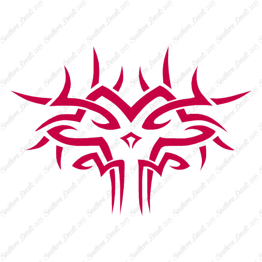 Tribal Face Art Design
