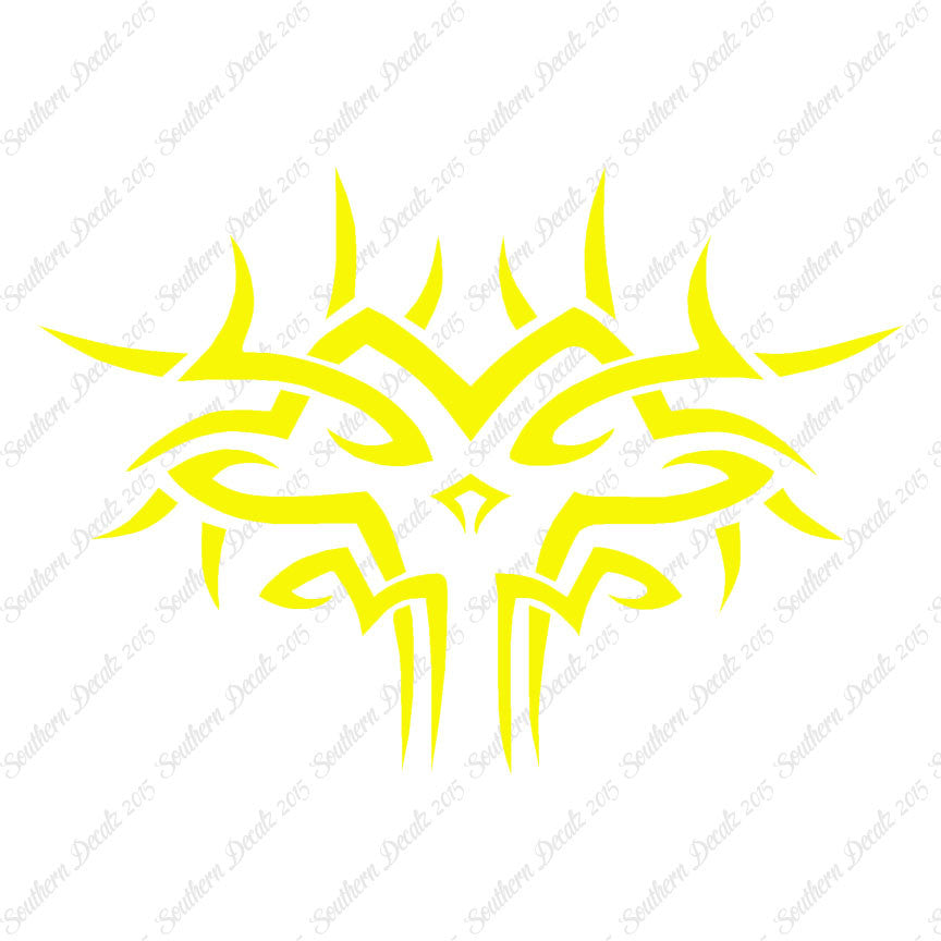 Tribal Face Art Design