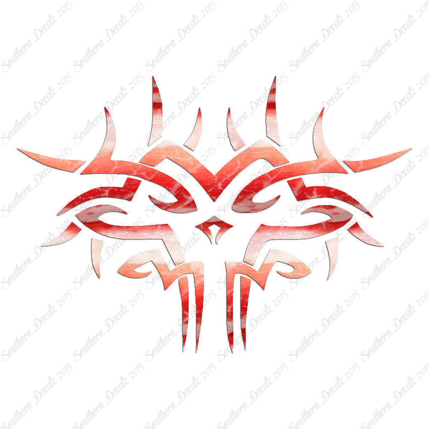 Tribal Face Art Design