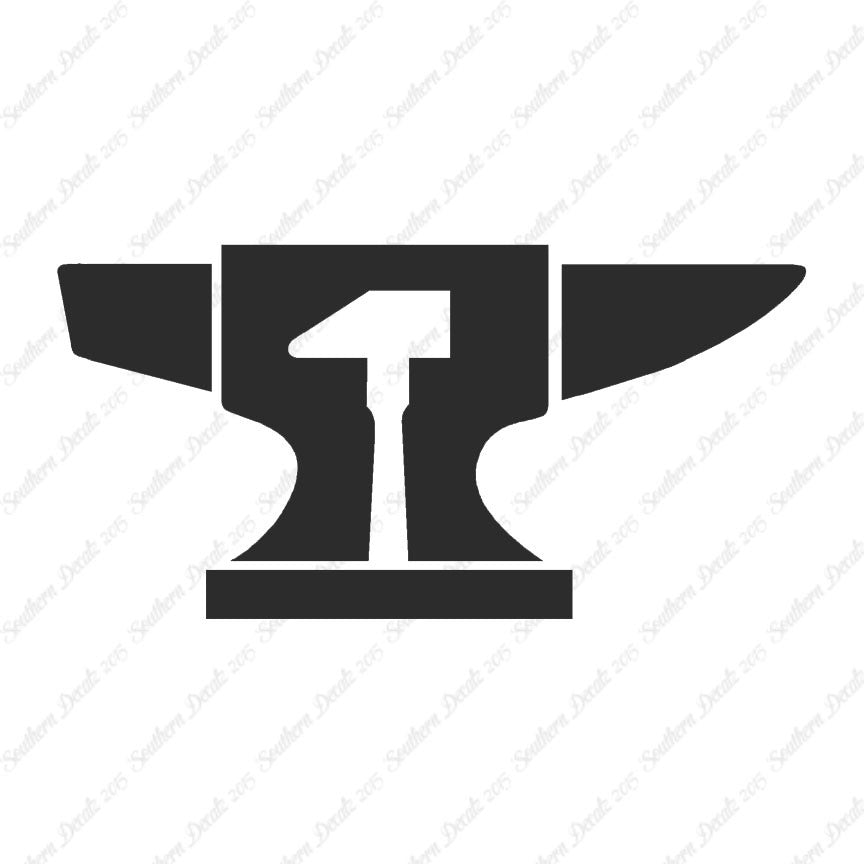 Anvil Hammer Symbol