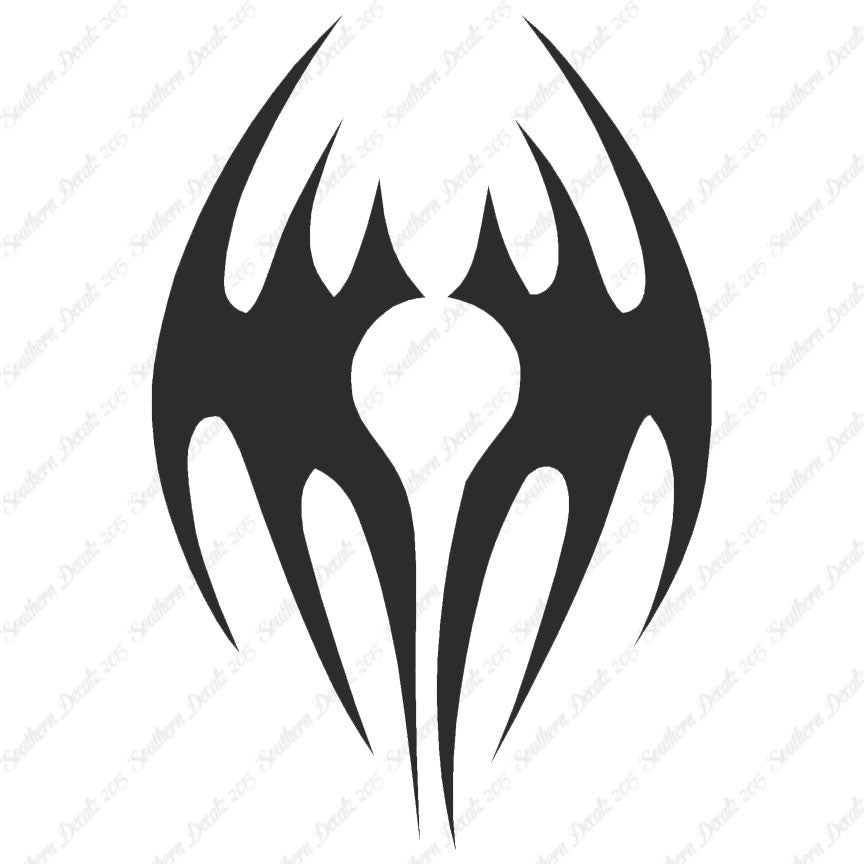 Tribal Bat Art Design