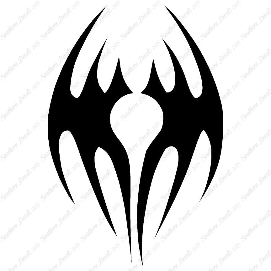 Tribal Bat Art Design