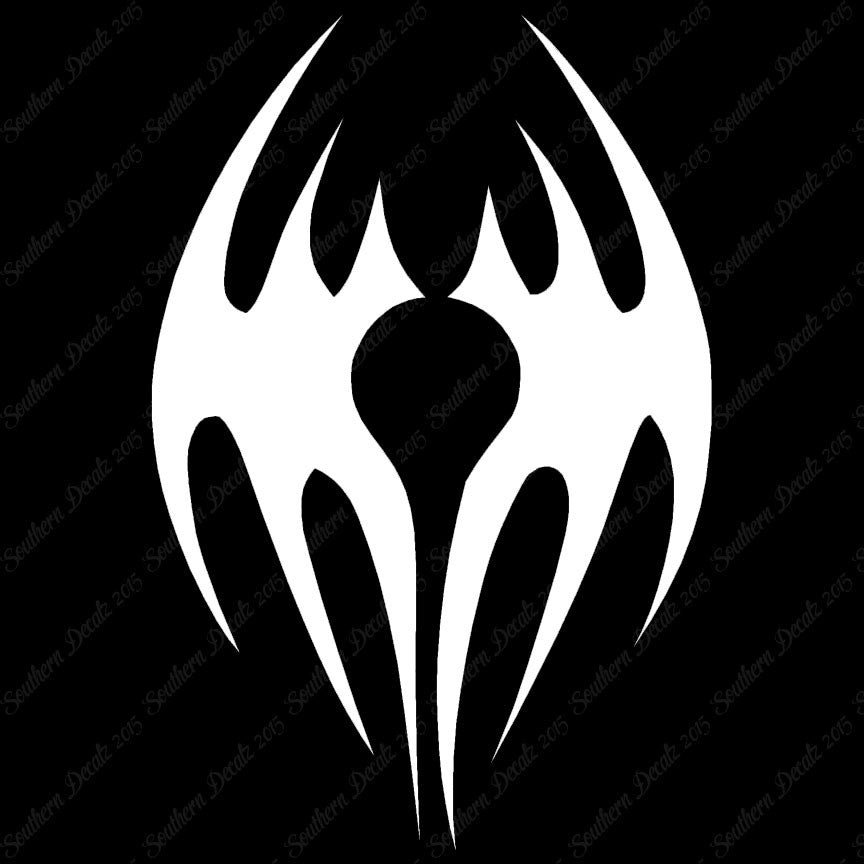 Tribal Bat Art Design