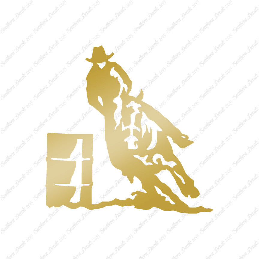 Barrel Race Rodeo Horse
